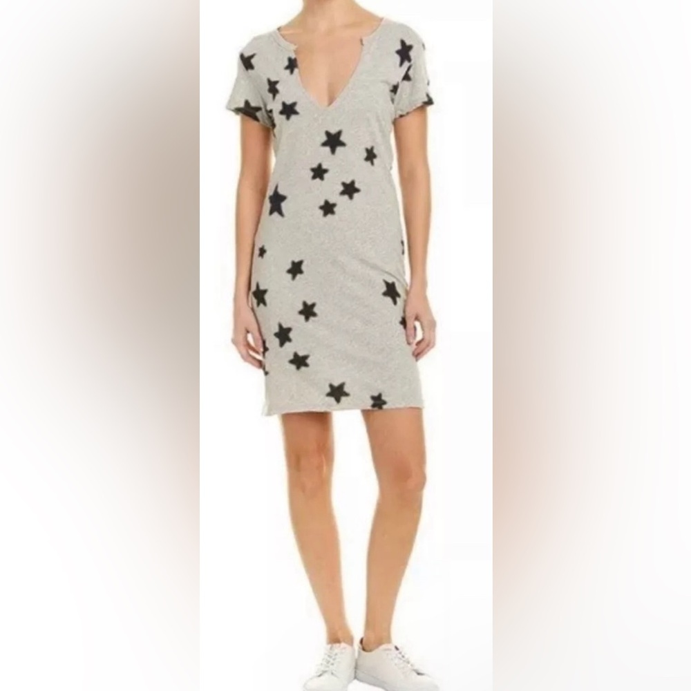PAM& GELA Star Patterned Grey Dress Size S